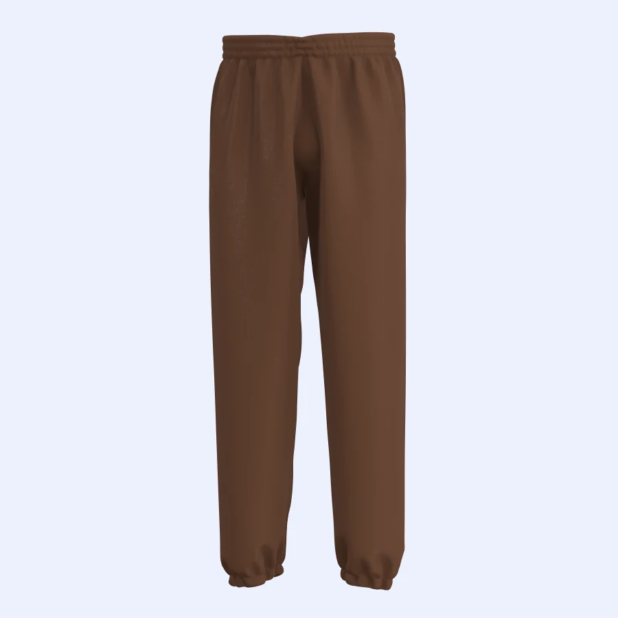 Sweatpants with Elastic Cuffs 1