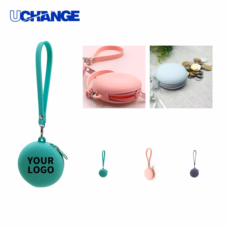 Round Silicone Coin Case