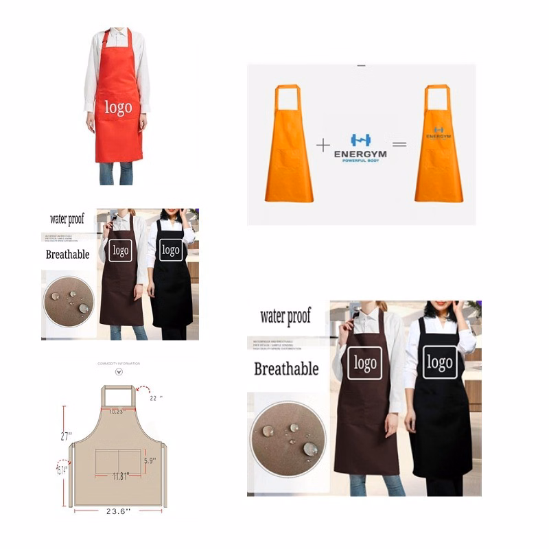 Thickened Waterproof and Oil-proof Aprons