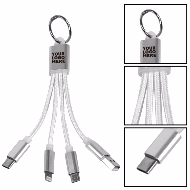 4-in-1 Keychain Power Cable