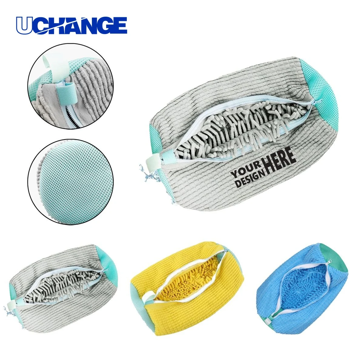 Deformable Shoe Washing Bag 1