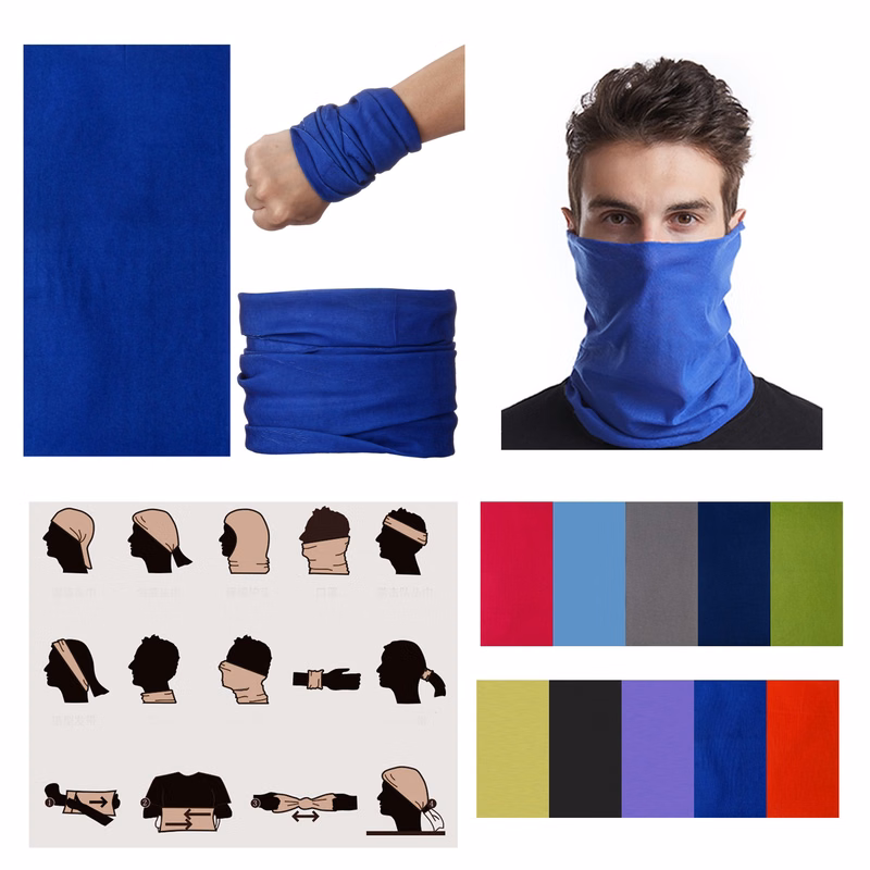 Seamless Bandana Head Buffs Face Mask