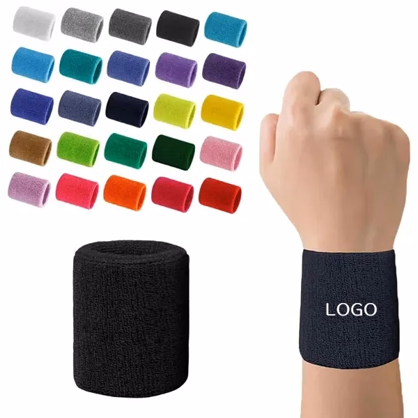 Tennis Wrist Sweatbands for Athletes