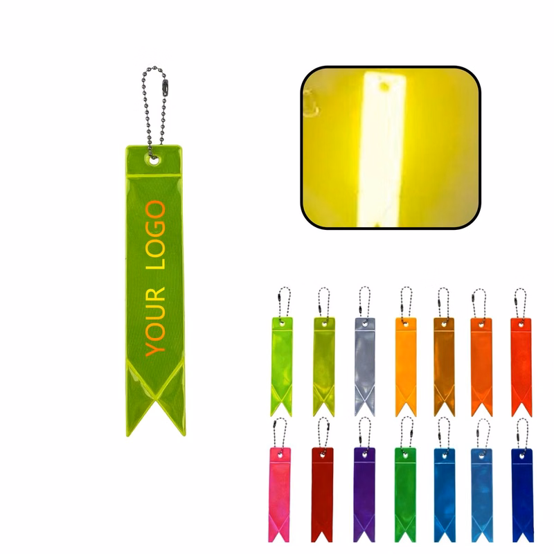 High-Visibility Reflective Pvc Key Strap