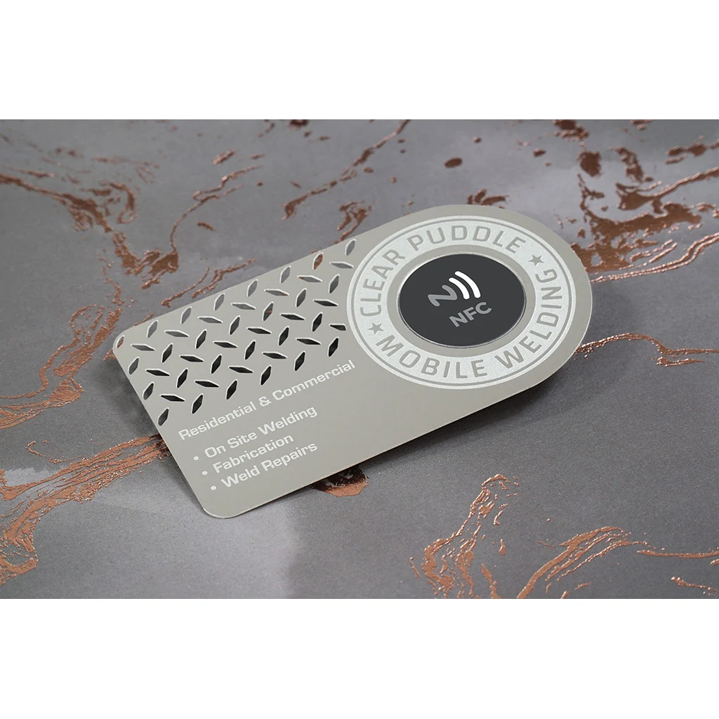 Metal NFC Business Cards 1