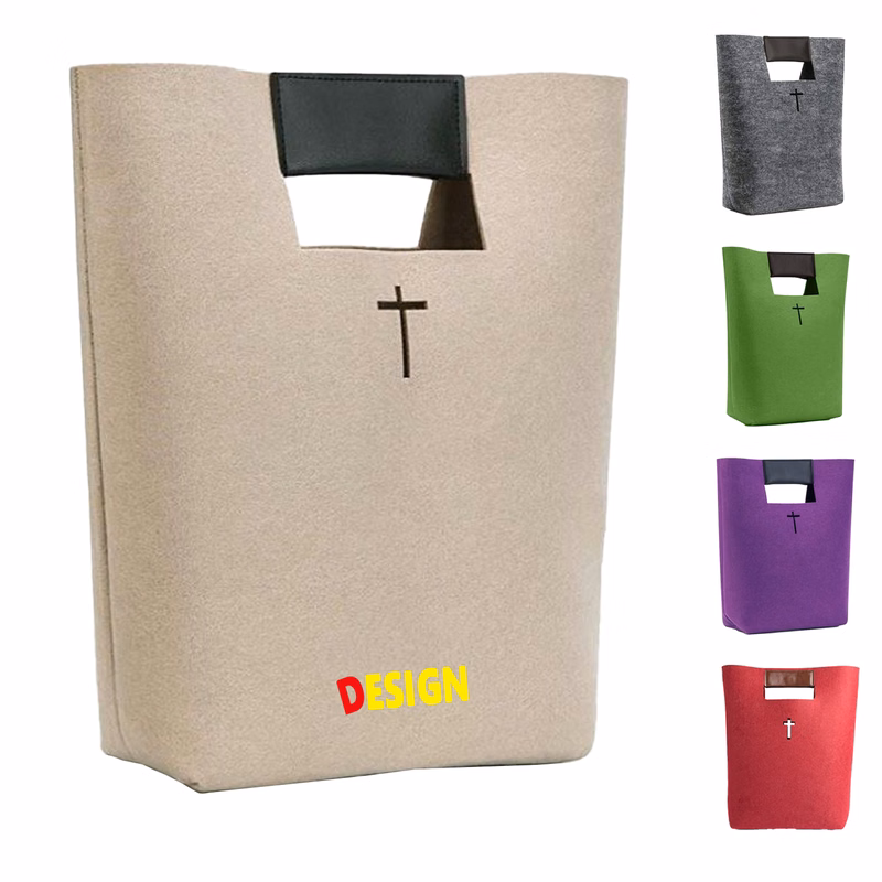 MOQ50 Durable Felt Bag for Daily Use