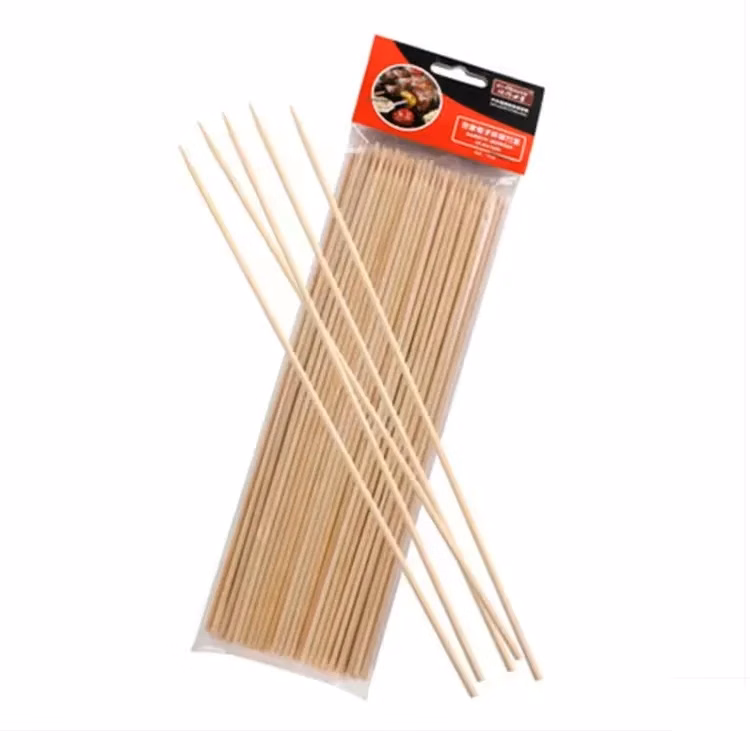 12" Bamboo BBQ Skewer Set. 100 Pcs