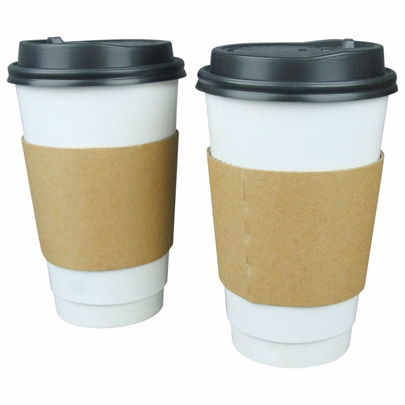 ECO Dual-walled 12 oz Disposable Paper Cups