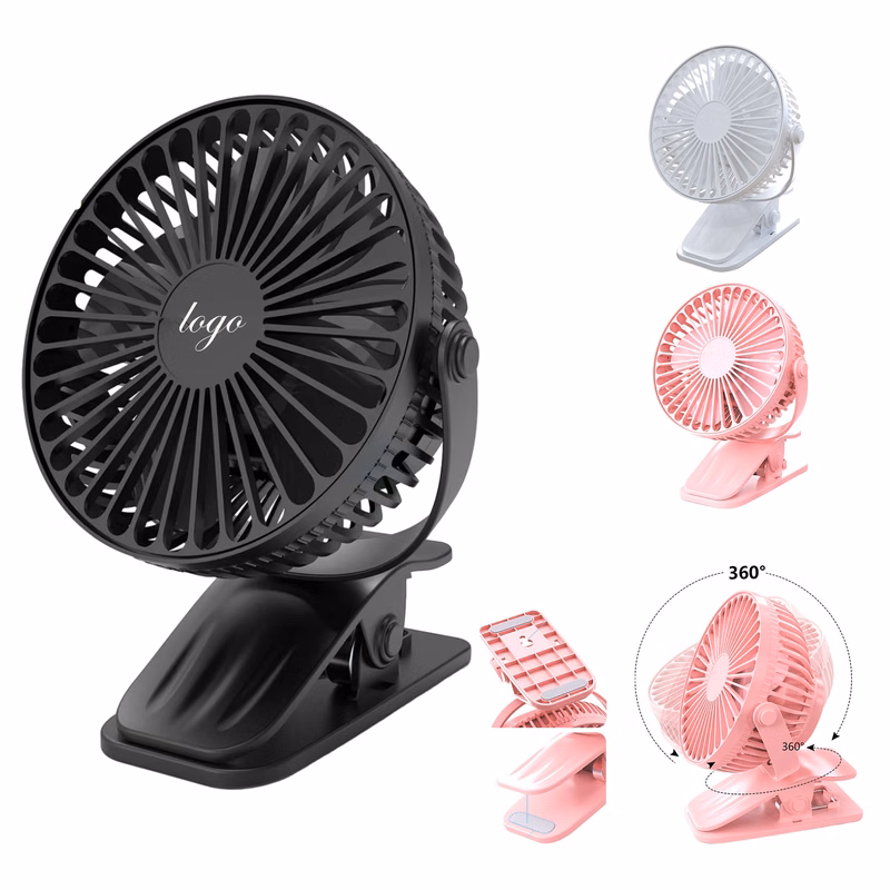 Portable Fan With Clip