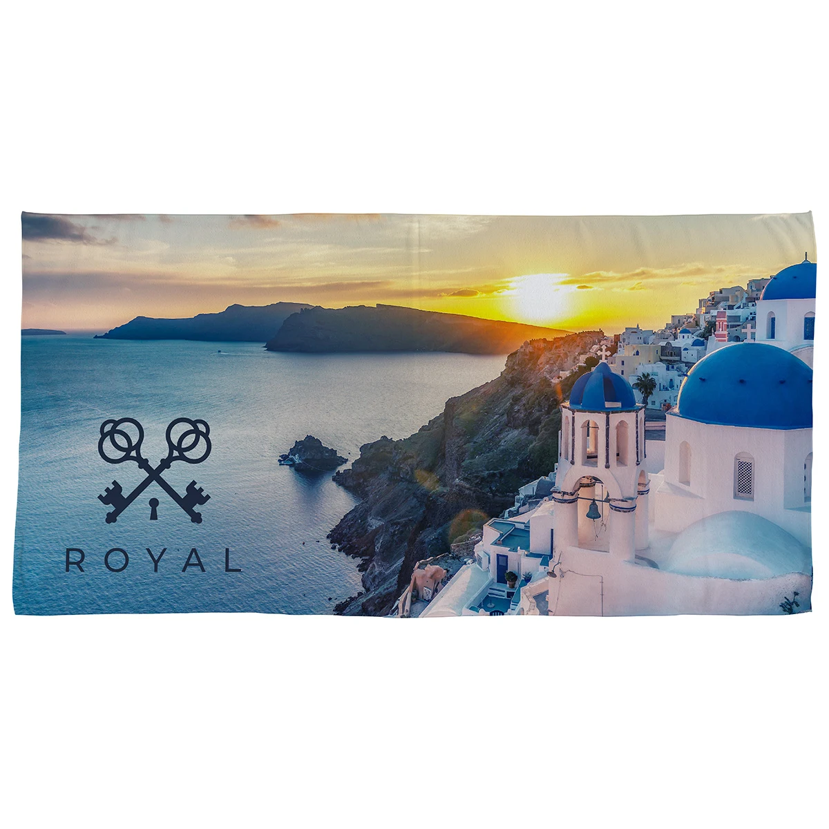 Breaker 30" x 60" Soft Polyester Beach Towel 1