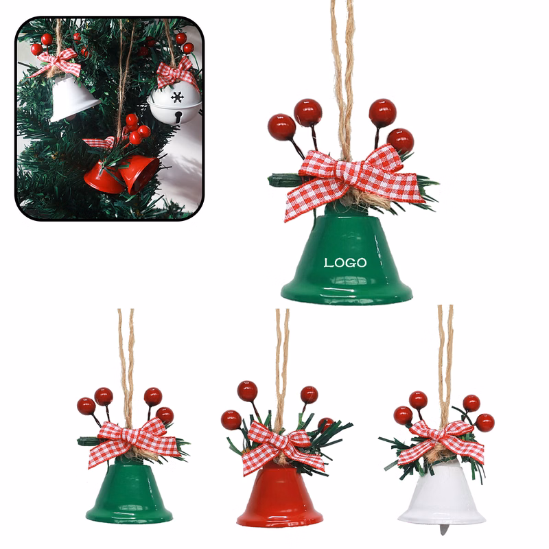 MOQ 20 PCS Christmas Bell Ornament