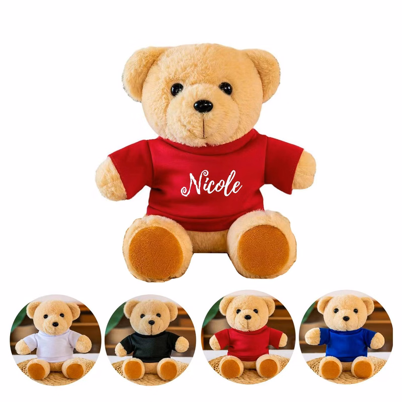 Bear Animal Toy With Shirt