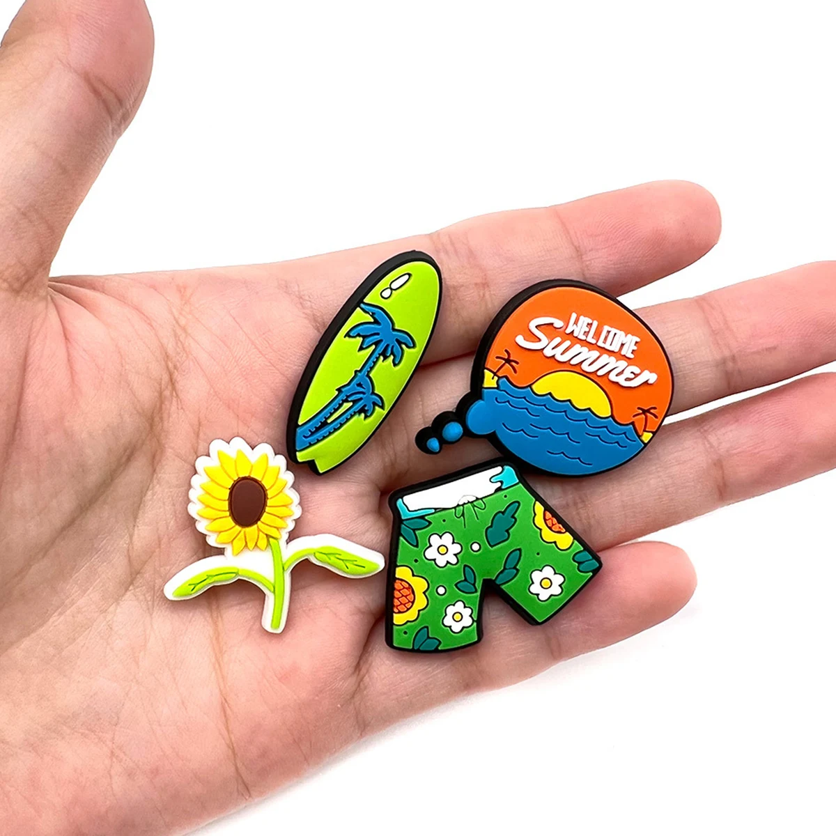 Customized Different Shaped PVC Shoe Charms 1