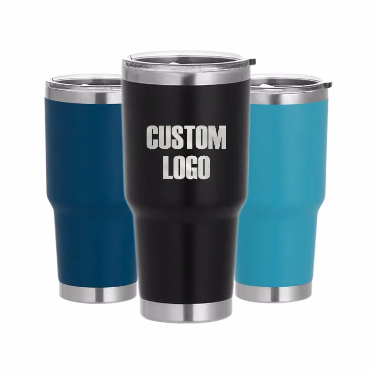 Custom Logo Printed 30 oz Travel Tumbler