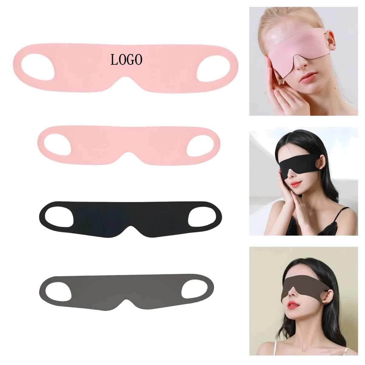 Adjustable Ultra-Thin Sleep Eye Mask 1