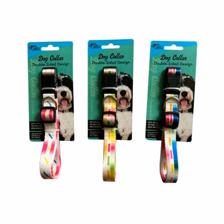 Double-Sided Design Print Dog Collars