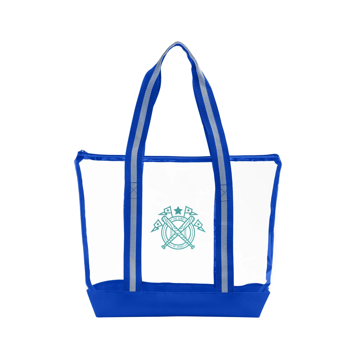 All Access Clear Tote Bag with Zipper 1