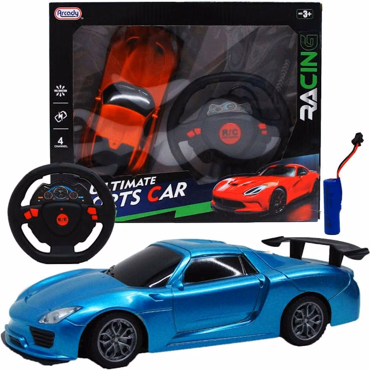 Remote Control Sports Cars - Assorted 8"