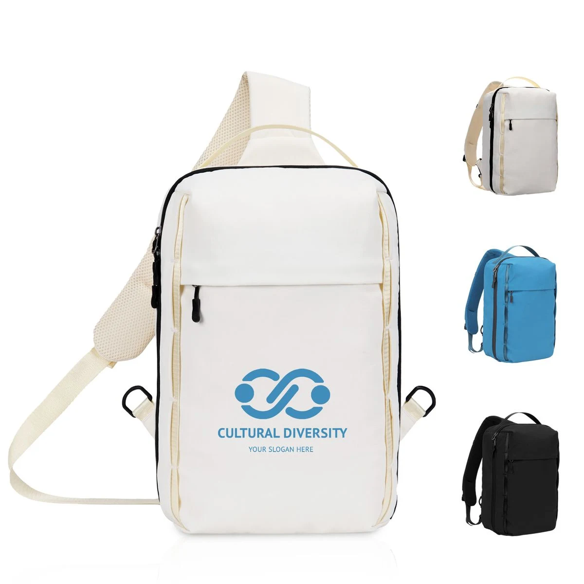 Functional Crossbody Sling Backpack 1
