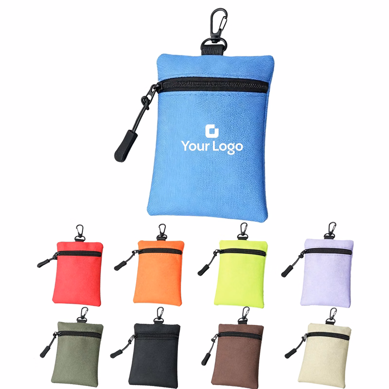 Oxford Mini Hanging Pouch Coin Purse Organizer