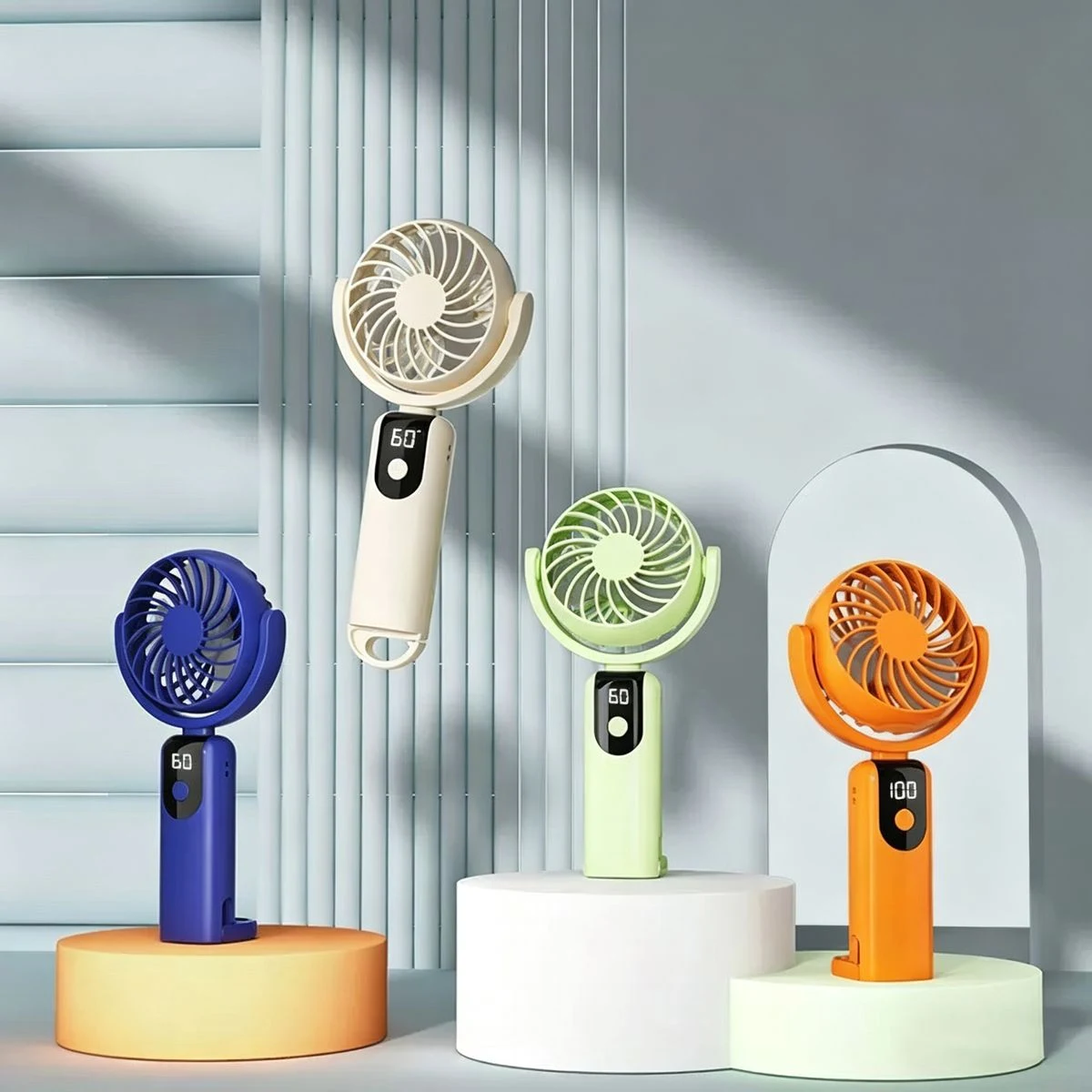 Rechargeable Handheld Clip Fan 1