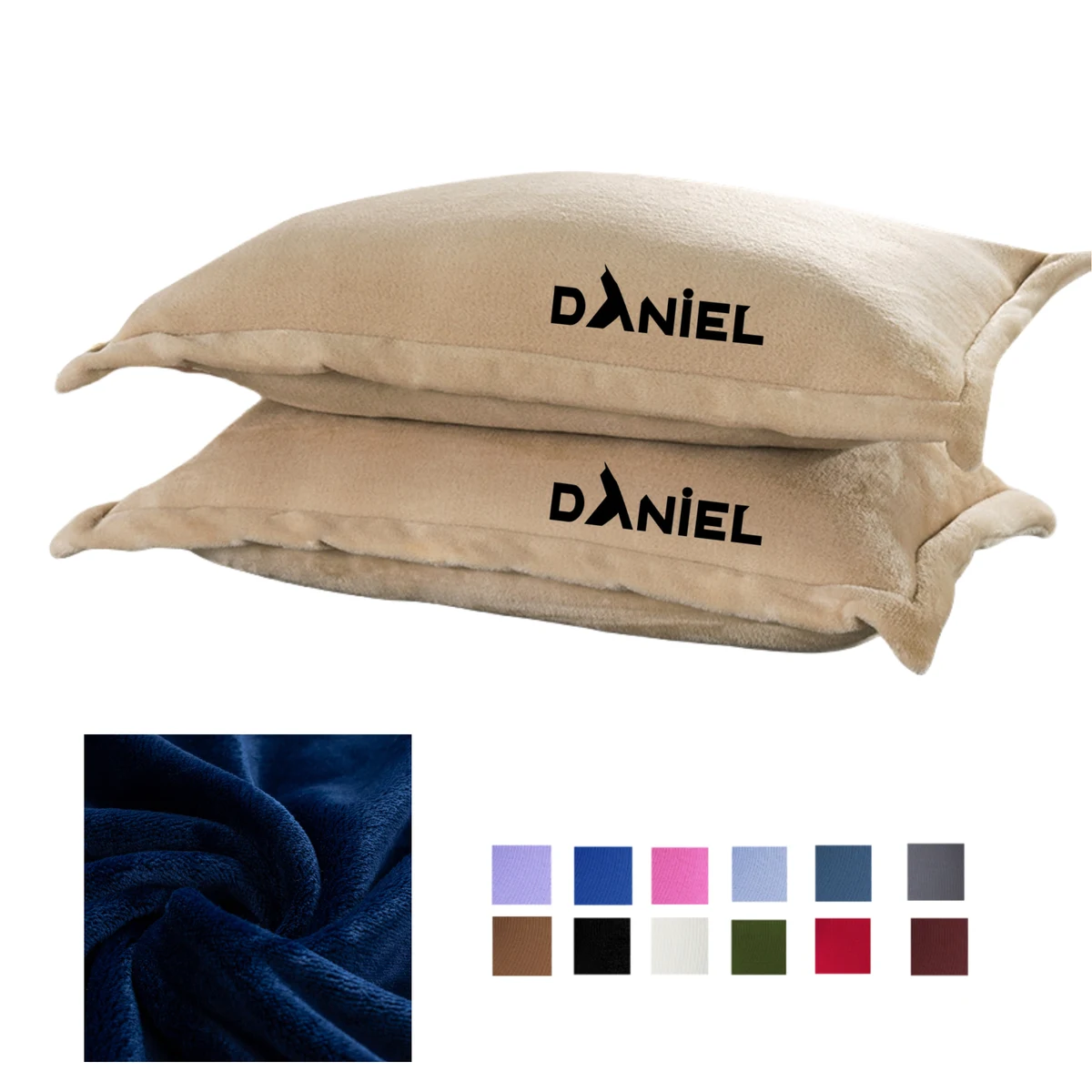 Plush Flannel Pillowcase Duo 1