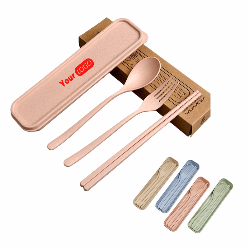 Personalized Portable Travel Cutlery Kit