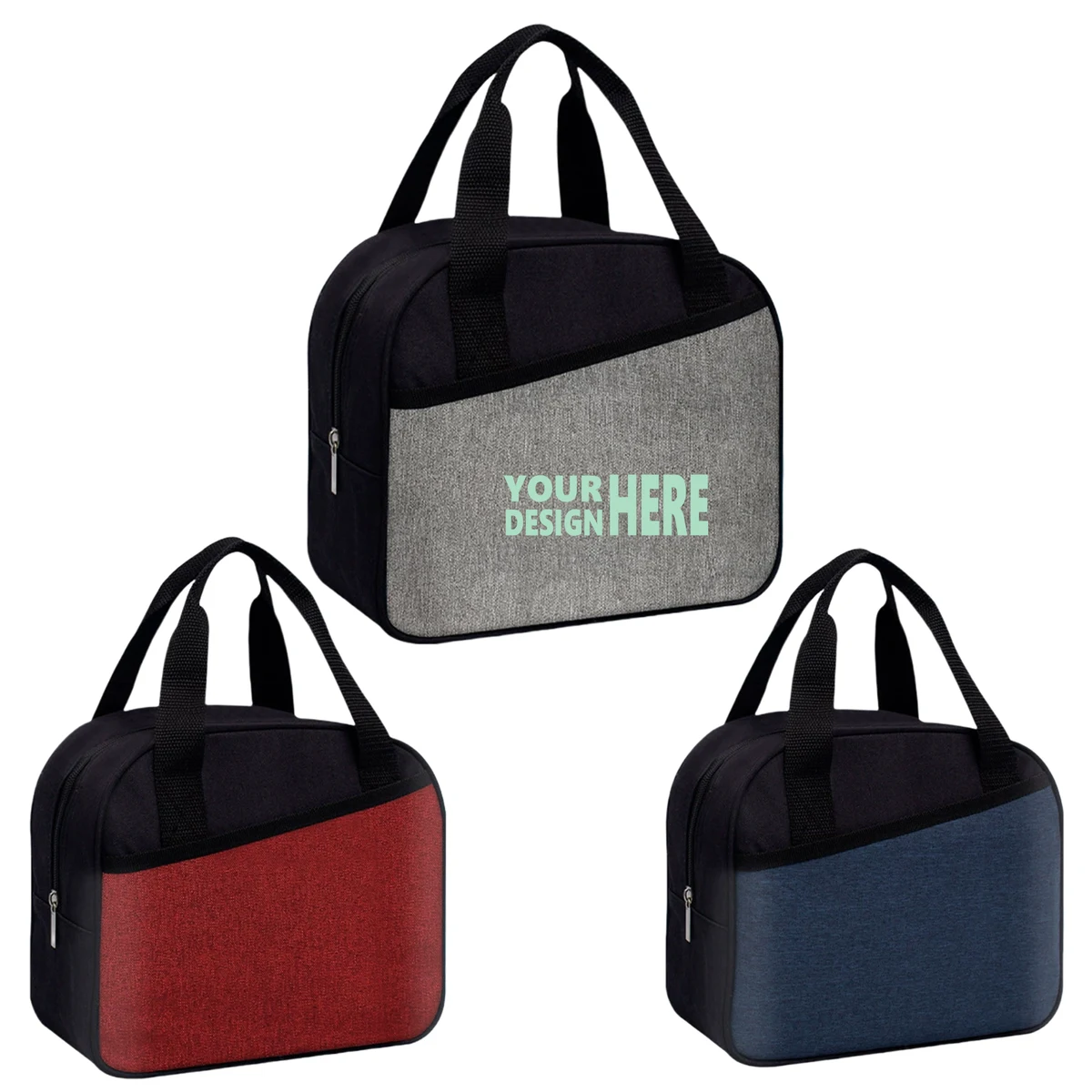 5L Oxford Cloth Slant Cooler Bag 1