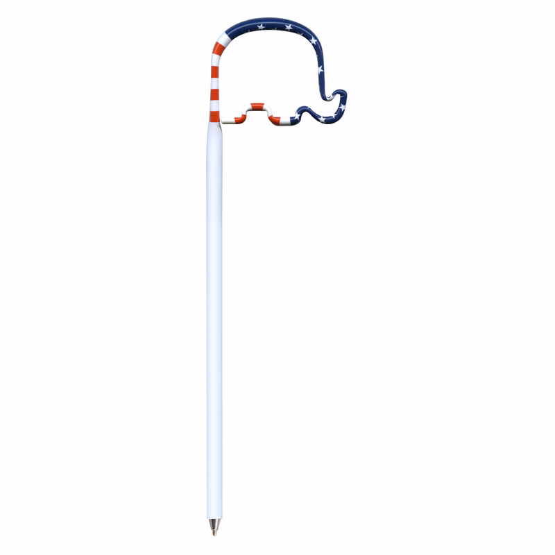GOP Elephant Multi-Color Inkbend Standard, Bent Pen