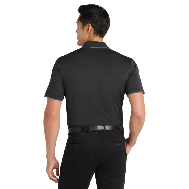 Port Authority Dry Zone UV Micro-Mesh Tipped Polo. 1