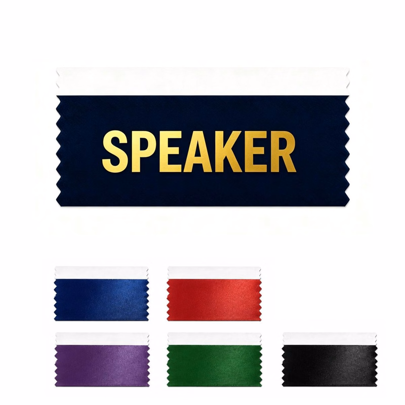 2" Custom Horizontal Badge Ribbon