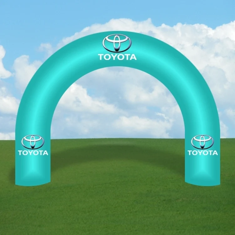 Inflatable Arch Display -Curved Full Digital Print 1