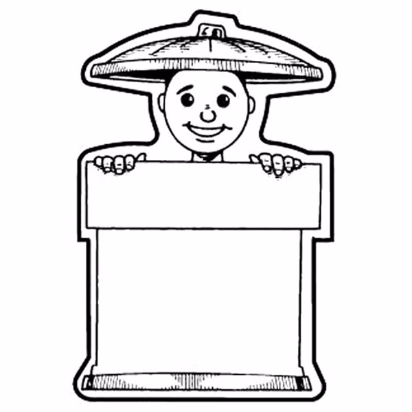 Magnet - Trash Can Guy - Full Color