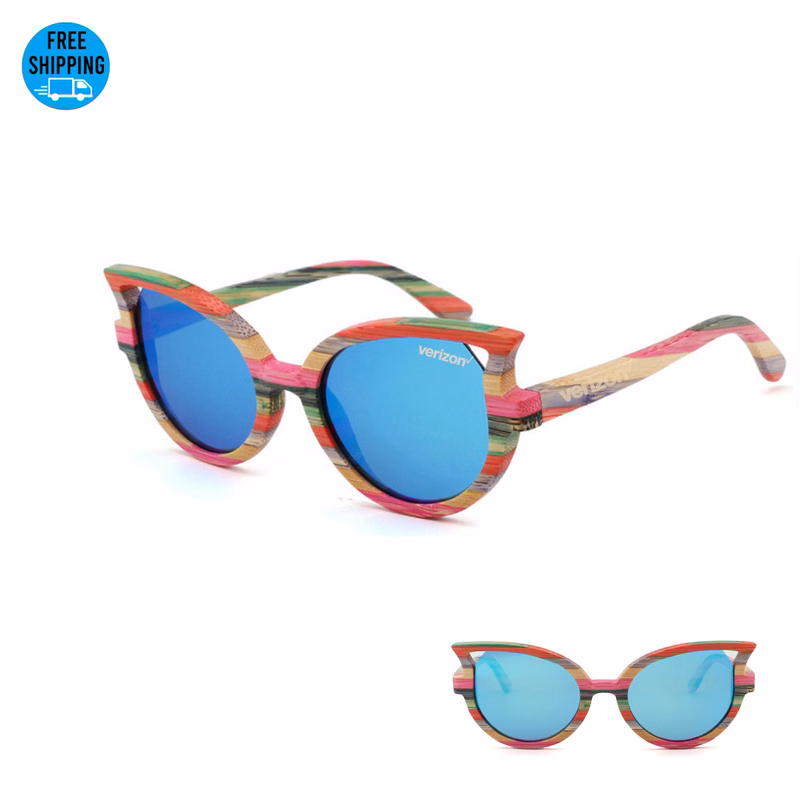 Luxury Bamboo Polarized Sunglasses