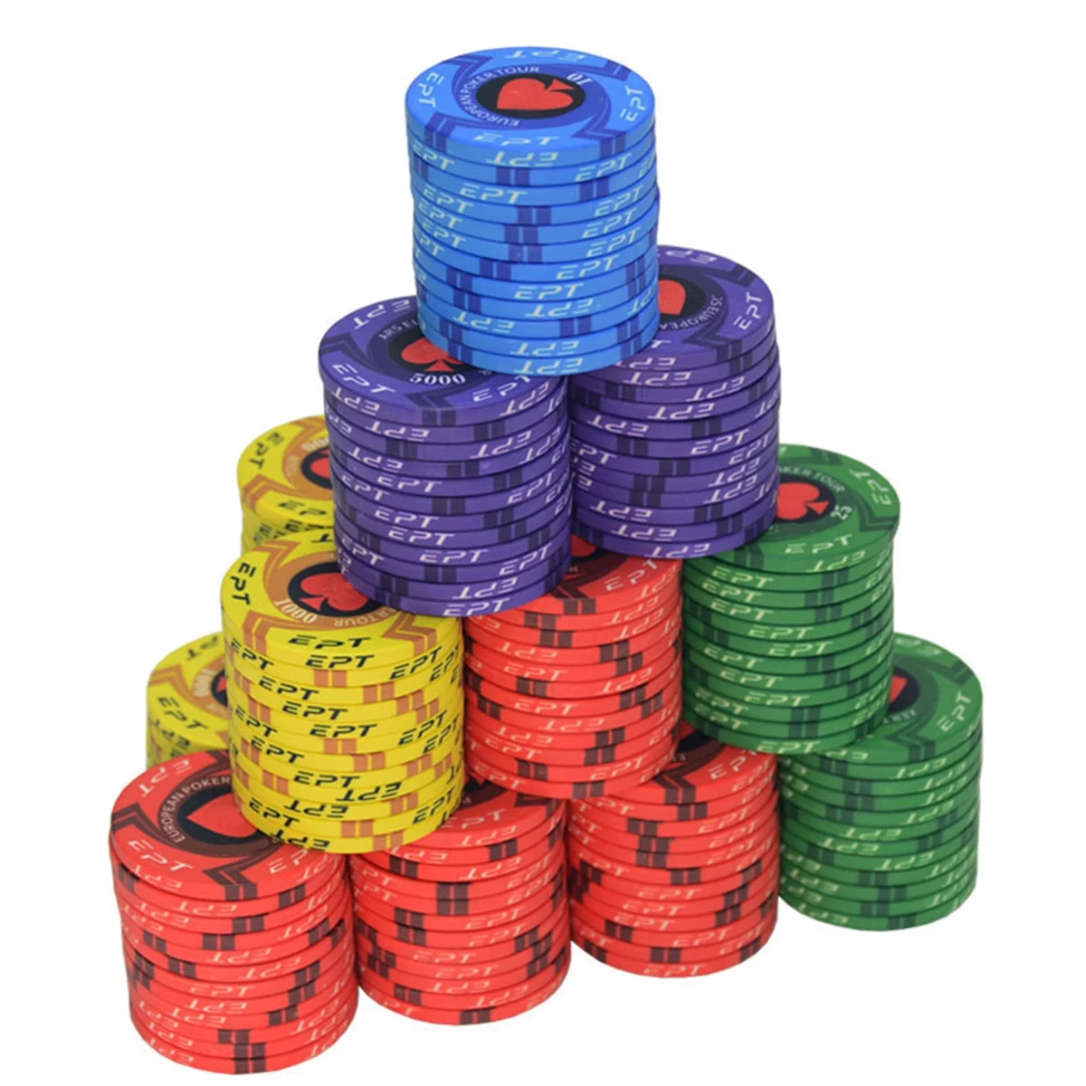 Round poker chips 1
