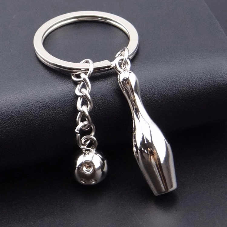 bowling key chain