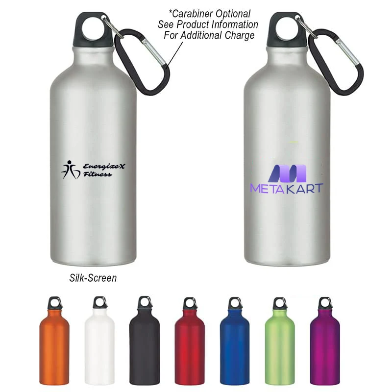 20 Oz. Aluminum Bike Bottle, custom water bottle with logo imprint 1