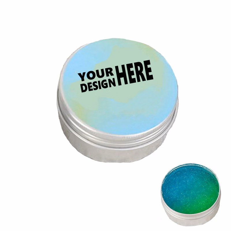 Aluminum Box Glitter Putty Slime