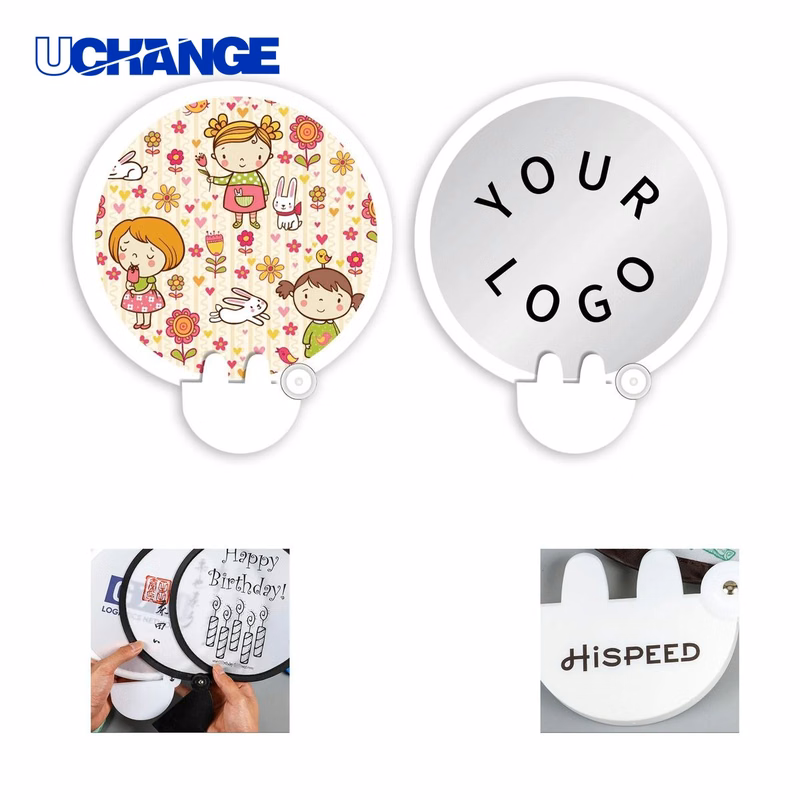 Durable Polyester Folding Hand Fan