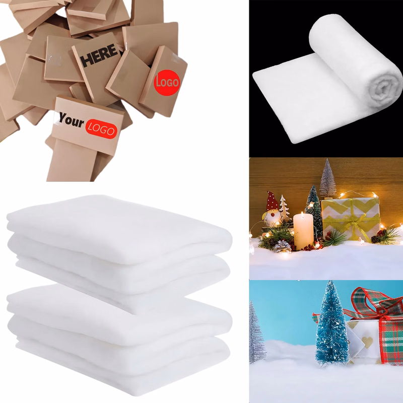 Premium Fluffy Realistic Snow Blanket For Christmas