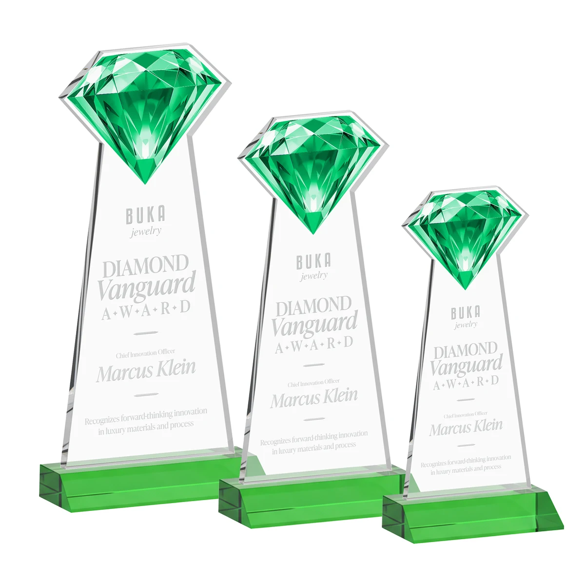 Gemstone Award - Green 1