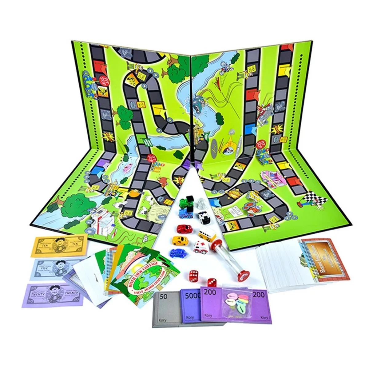 Custom Monopoly Style Board Game 1
