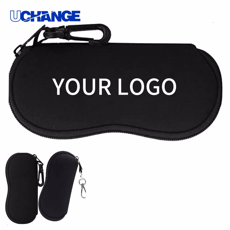 Sunglasses Pouch Case Soft Diving Fabric Design