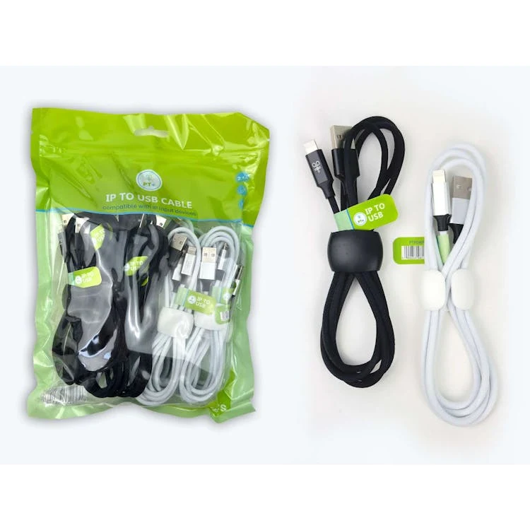 IP To USB-A Cables - Assorted Colors 1
