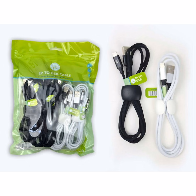 IP To USB-A Cables - Assorted Colors