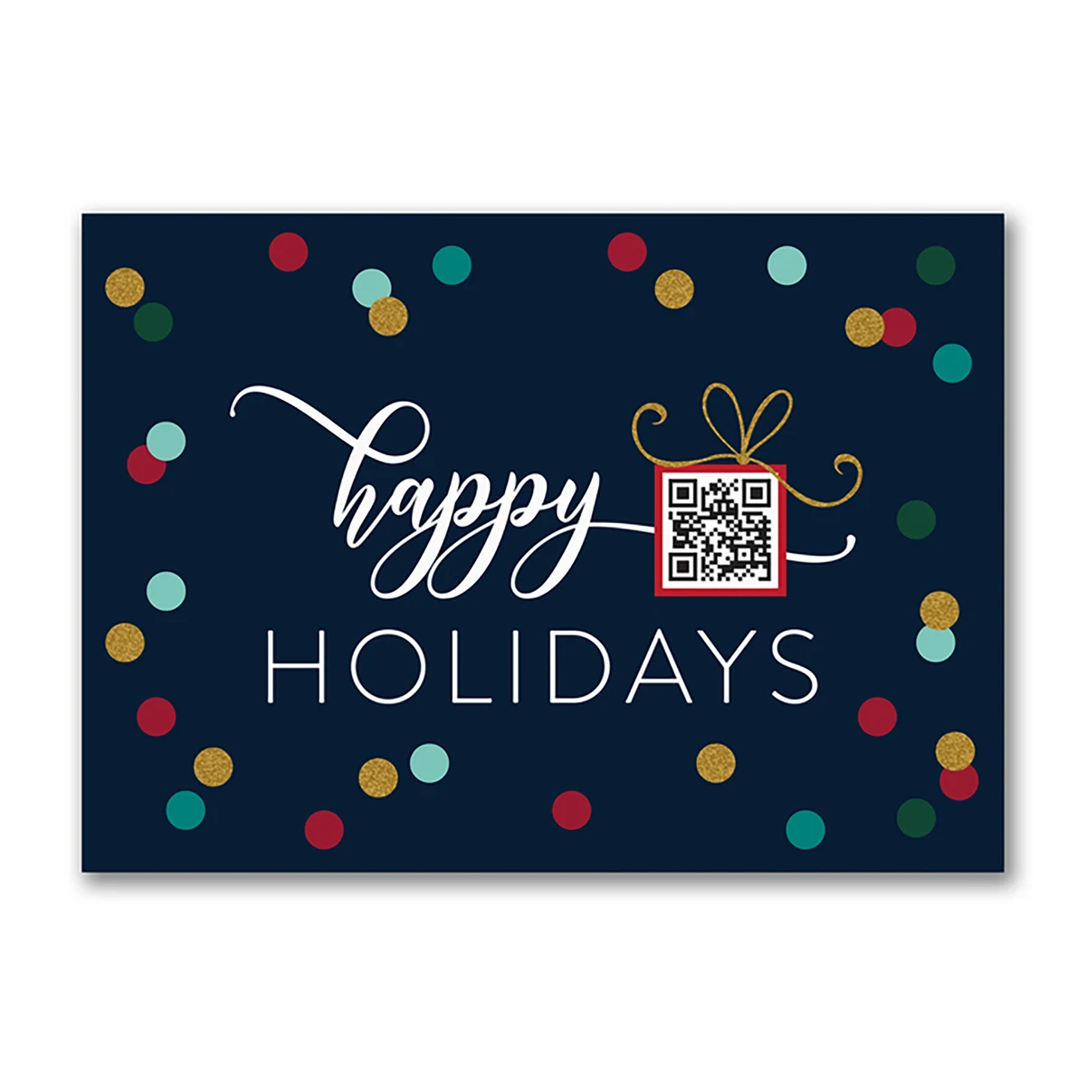Seasonal Package QR Code Card 1