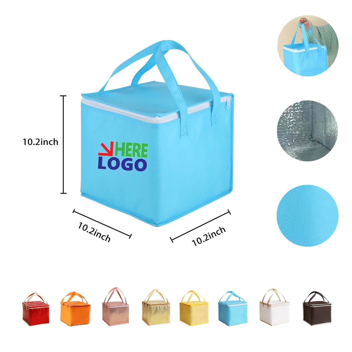 Insulated Food Storage Tote Bag Box 1