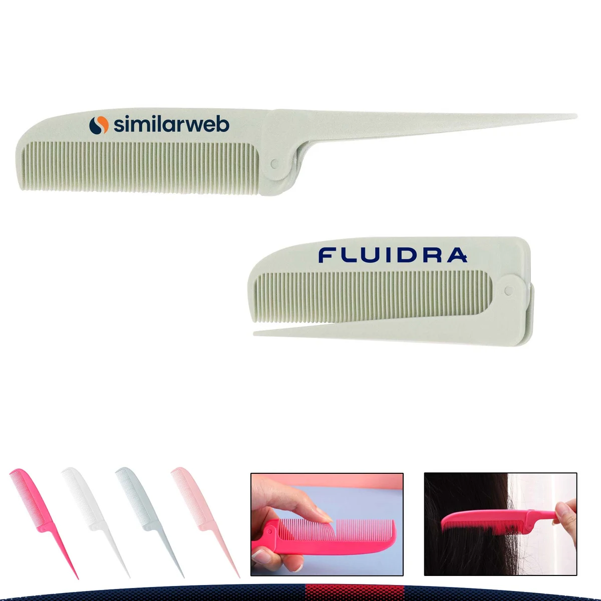 Folding Pointed Tail Comb 1