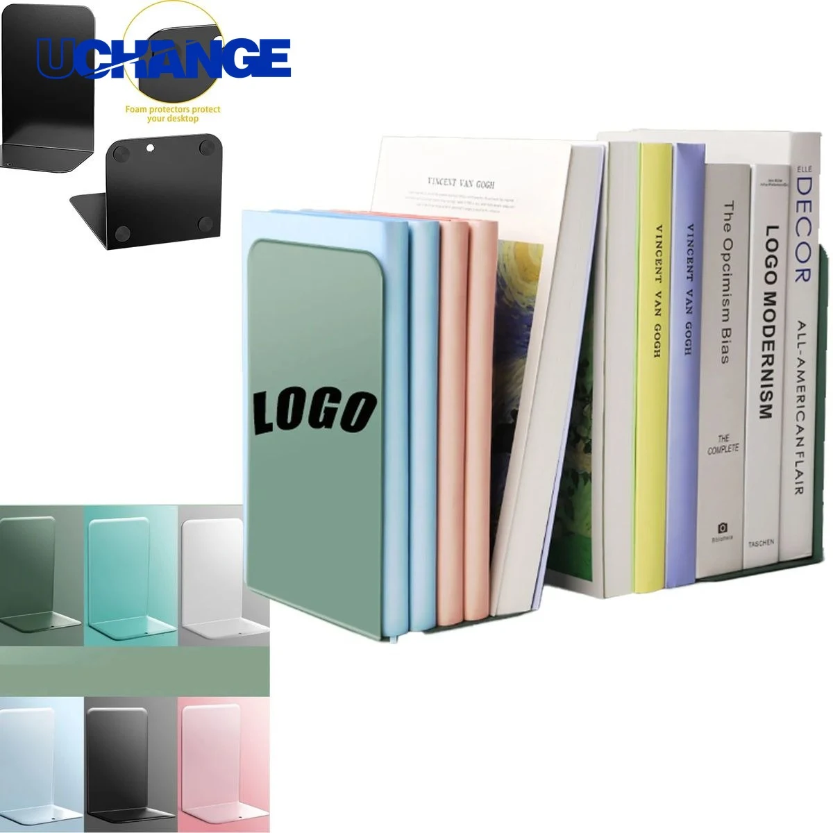 L-Shaped Bookcase Desk Organizer Multi-Storage Unit 1
