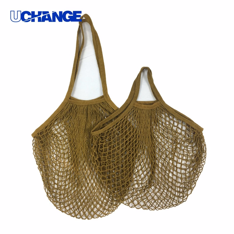 Organic Cotton Mesh Shopping Bag for Groceries
